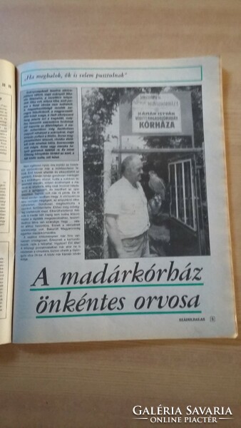 1991-es Százoldalas Szabad föld. Címlapon a Pa-dö-dő. Riport:Gregor, Bubik, Kibédi, Mádl Ildikó sakk