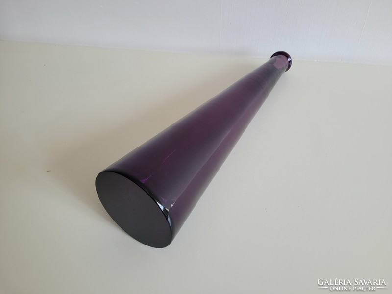 Large size 43.5 cm purple glass vase vase modern glass bottle decoration decorative glass