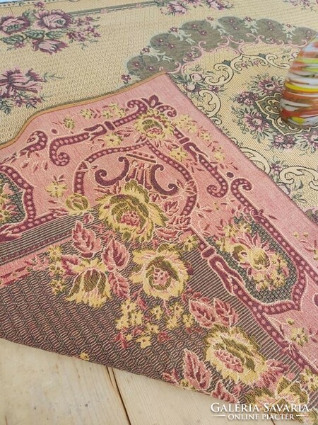 Retro woven bedspread blanket tablecloth tablecloth nostalgia piece