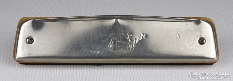 1O918 old Polish harmonica 17.5 Cm