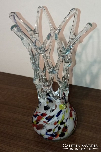 Murano glass vase. 28 cm high