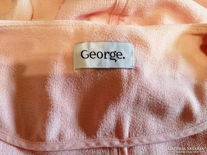 52-es, nagy méretű, moletti, George női nyári kabát, boleró, felső