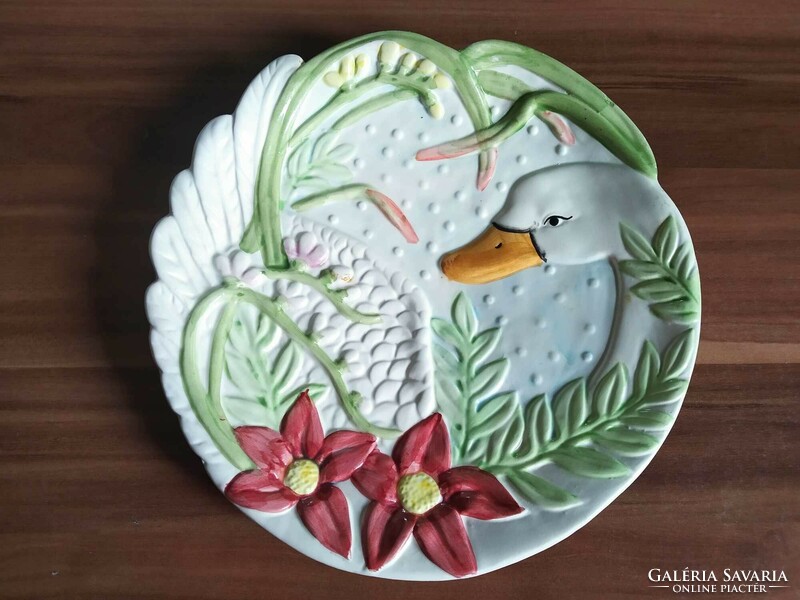 Very nice special goose ceramic plate