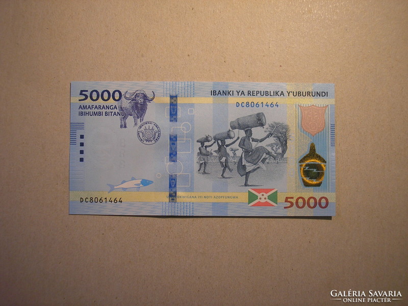 Burundi-5000 francs 2018 unc