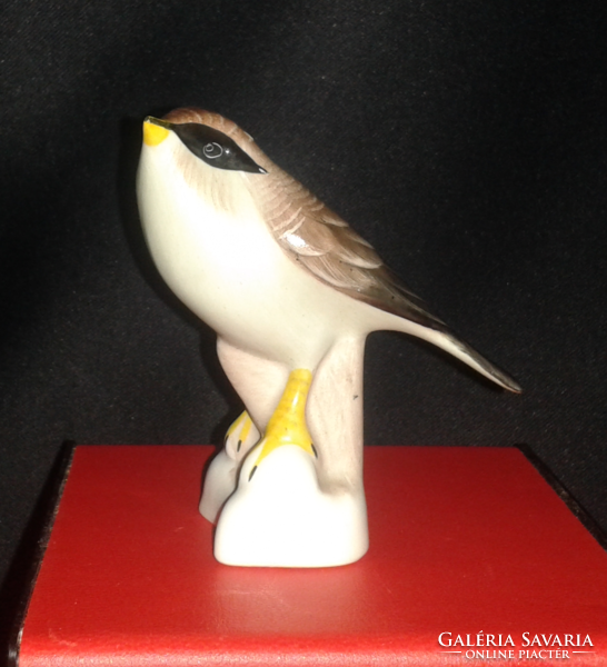 Aquincum small bird / porcelain figurine