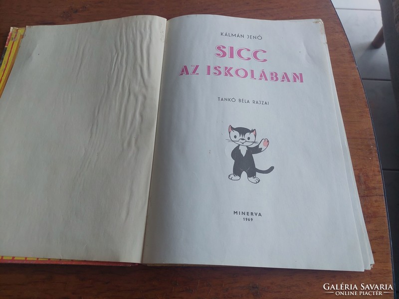 Sicc az iskolában könyv 1969 Kálmán Jenő