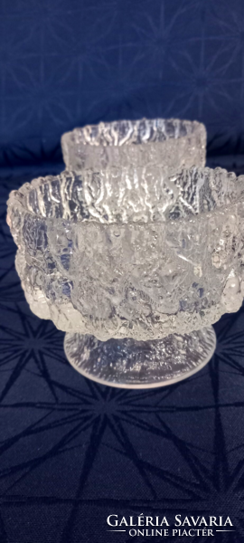 Iittala - wirkkala Finnish 6 ice glass goblets