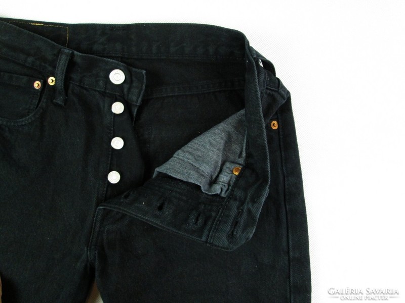 Original Levis 501 (w28 / l32) men's black jeans