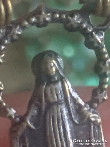 Rosary/reader/with Roman inscription from 1830, punched in. With polished eyes on many sides