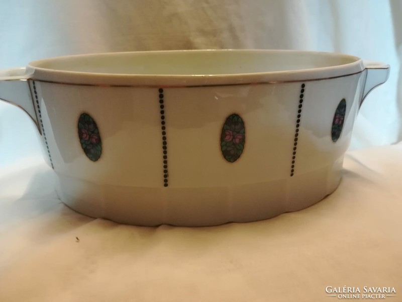 Old /Czech/ porcelain soup bowl, without lid.