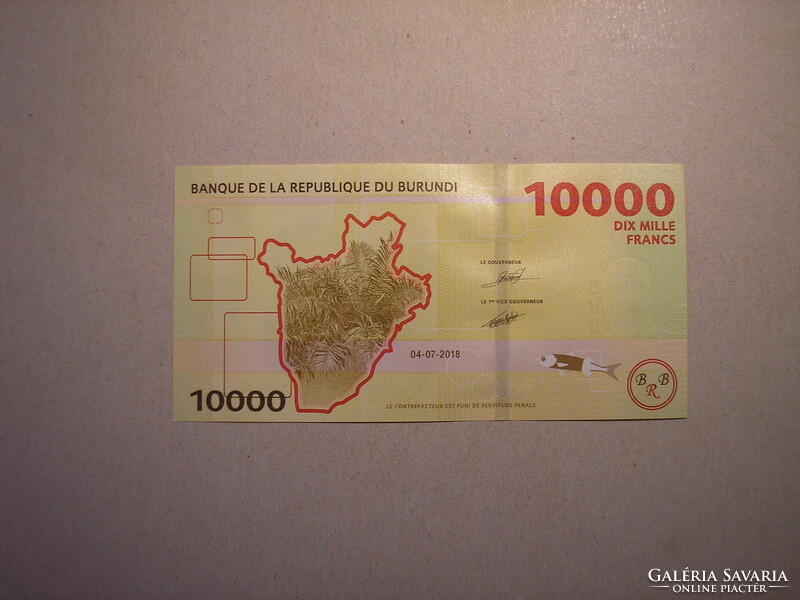 Burundi-10 000 Francs 2018 UNC