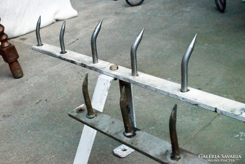 Butcher, butcher, tool, work tool meat rack 6.6 meters, 52 stainless steel spikes 3 + 1 iron