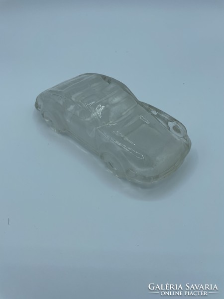 Porsche 911 glass model, paperweight