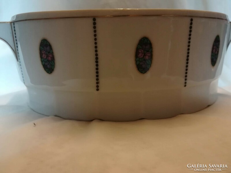 Old /Czech/ porcelain soup bowl, without lid.