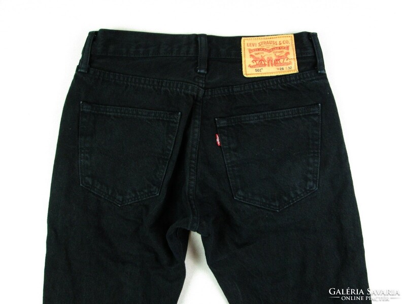 Original Levis 501 (w28 / l32) men's black jeans