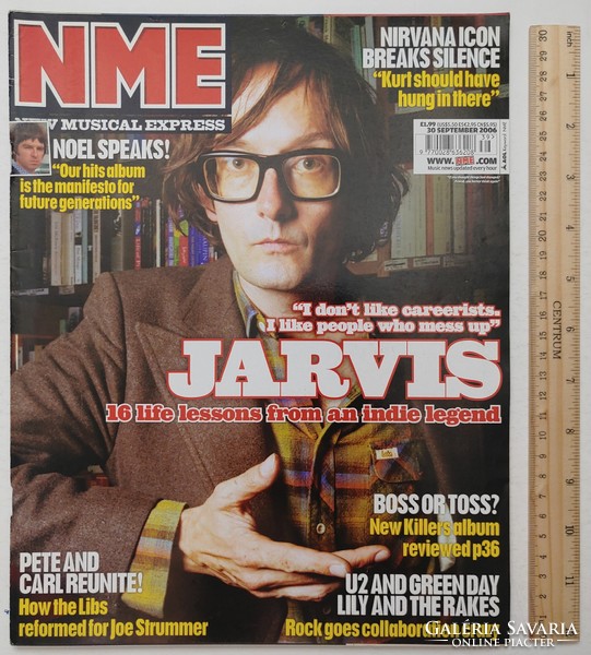 NME magazin 06/9/30 Jarvis Cocker Oasis Way Out West Killers Larrikin Love Vines View