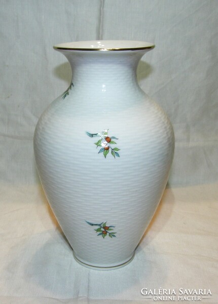 Herend Hecsedli patterned vase - 24 cm