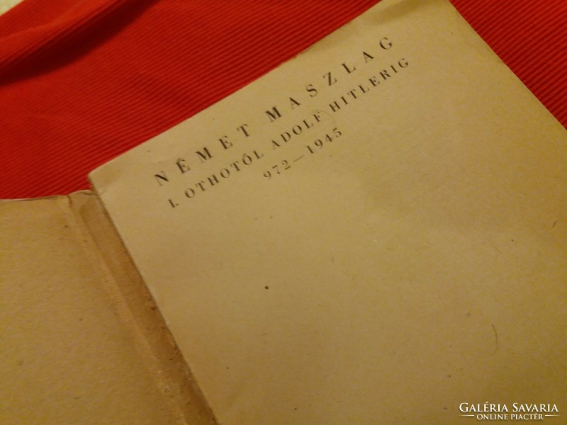 1945. Bevilaqua Borsody Béla :Német maszlag könyv képek szerint Magyar Téka