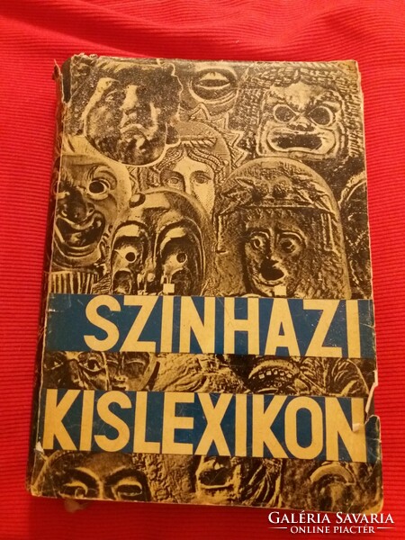 1969.Színházi Kislexikon könyv képek szerint Gondolat Könyvkiadó