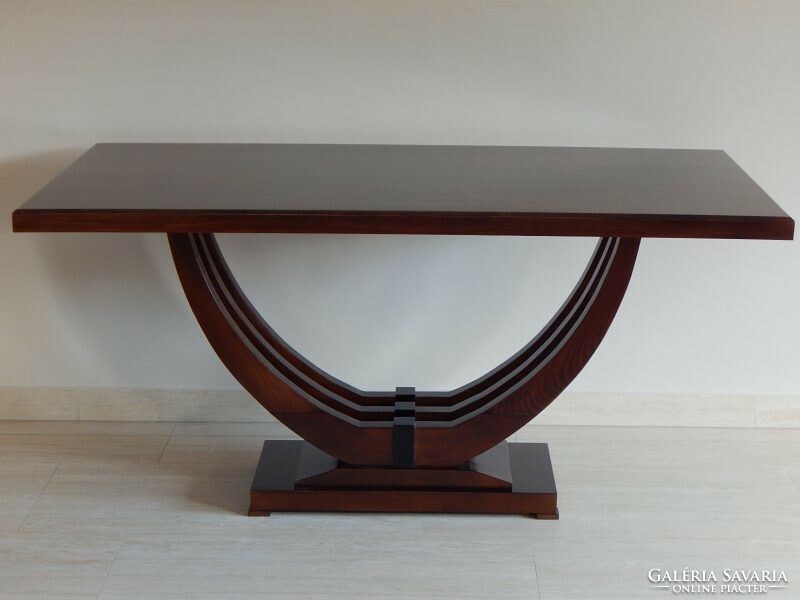 Dining table with gondola legs [c-05]