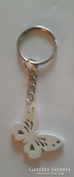 Key ring / with butterfly motif/