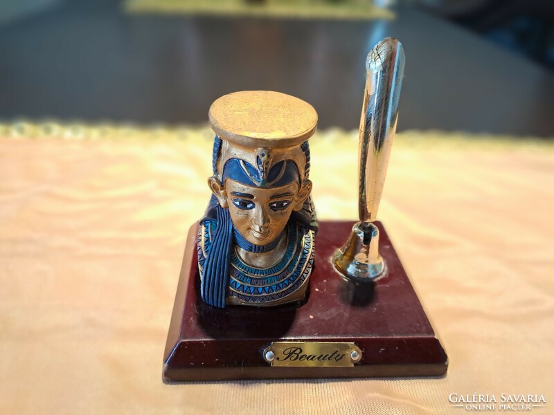 Egyiptomi asztali tolltartó