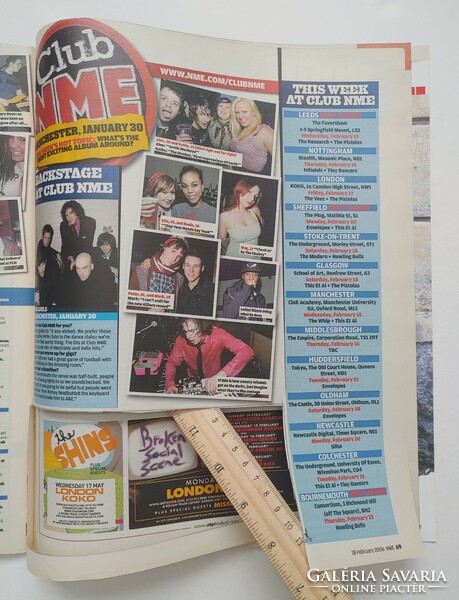 NME magazin 06/2/18 Maximo Park Arctic Monkeys Babyshambles Kooks Stellastarr Belle Sebastian RHCP