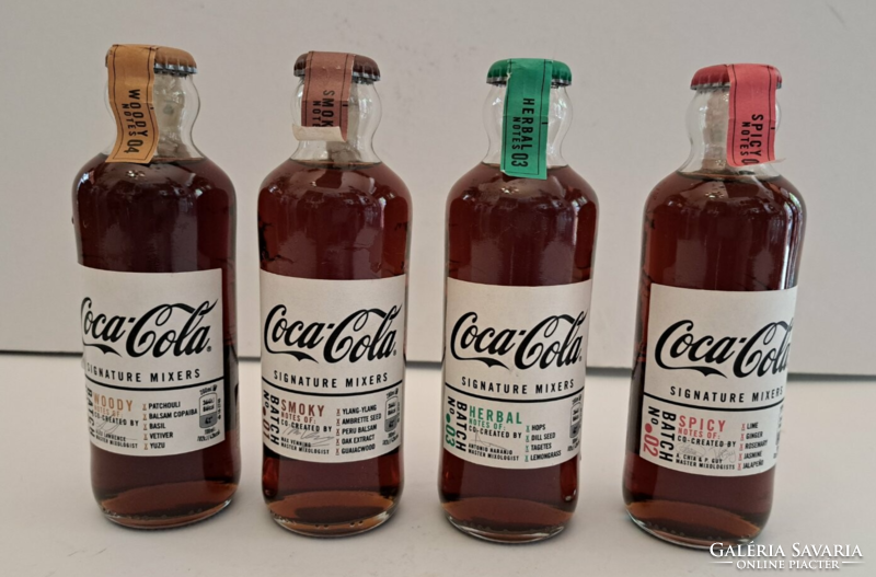 Coca-Cola unopened signature mixers set, 2019