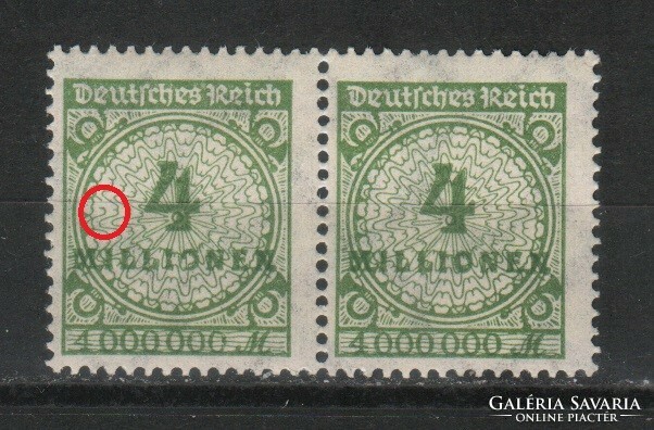 Tévnyomatok, érdekességek  1314 (Reich) Mi 316 A P HT    4,00 Euró  postatiszta