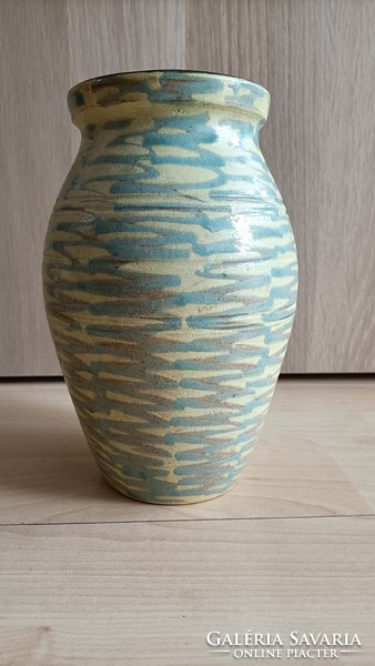 Retro lénart mihály ceramic vase