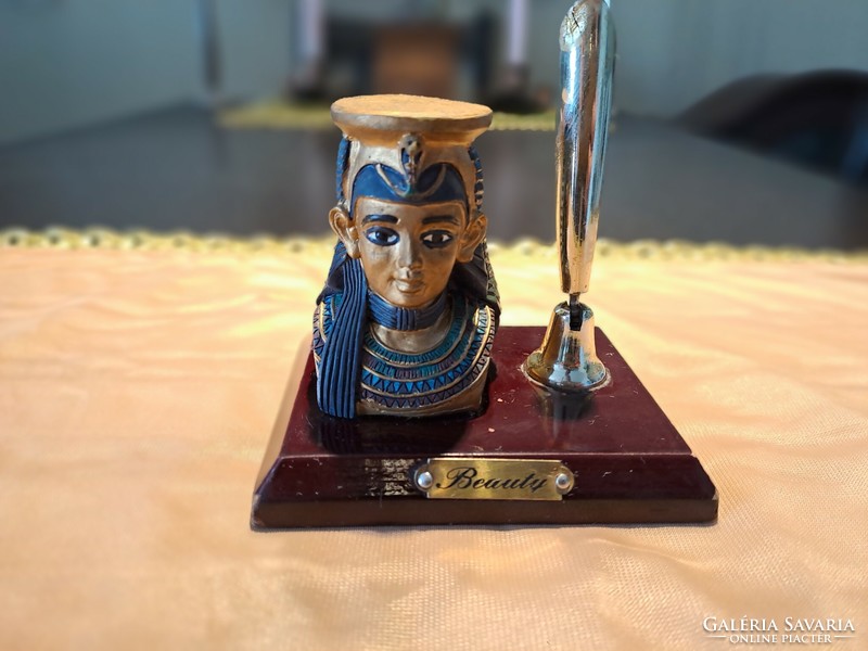Egyiptomi asztali tolltartó