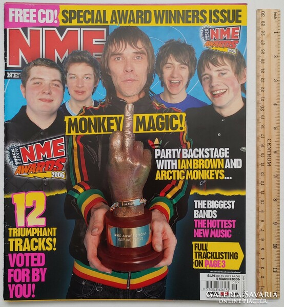 NME magazin 06/3/4 Ian Brown Arctic Monkeys Morrissey We Are Scientists Mystery Jets Blur