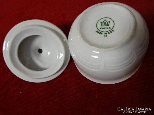 Kahla German porcelain sugar bowl, height 8 cm. Jokai.