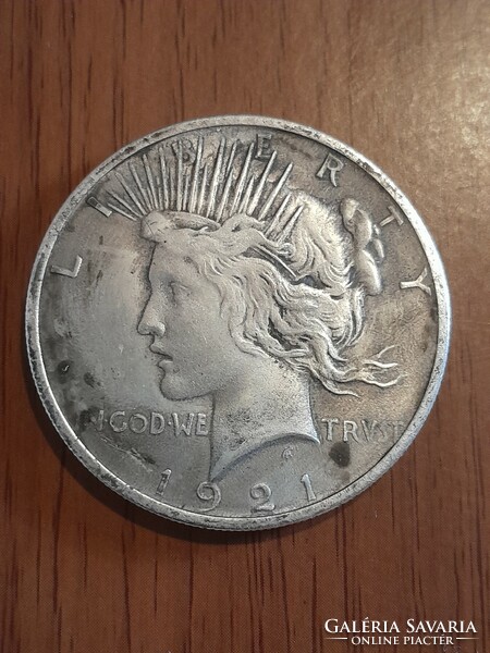 Peace dollar - 1921 d (replica)