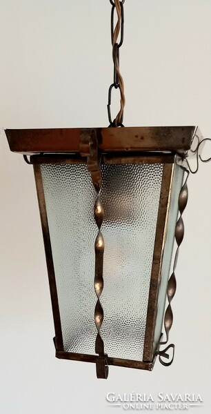 Réz mennyezeti lámpa Viktória stílusú ALKUDHATÓ design