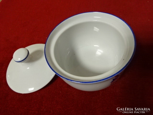 Kahla German porcelain sugar bowl, height 8 cm. Jokai.