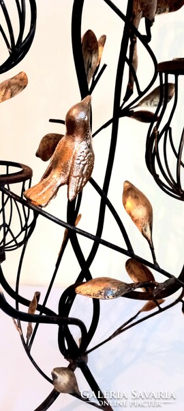 Huge wrought iron bird stand negotiable design