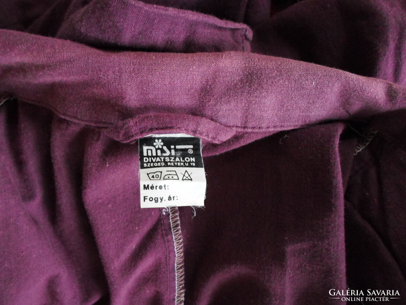 Retro men's blazer, light jacket 1.: Burgundy (mis fashion salon)