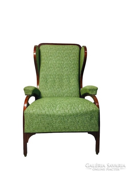 Antique refurbished Art Nouveau j&j kohn armchair - 50764