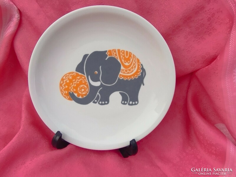 Alföldi porcelain, elephant children's plate