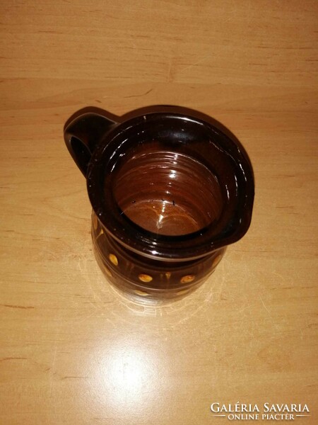 Mónus ferenc ceramic dot spout - 11 cm high (5/d)