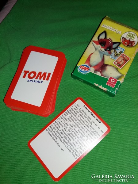 2007 Tomi washing powder commercial small vuk 2. Movie card game with quartet box according to the pictures