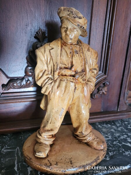 Antique ceramic sculpture