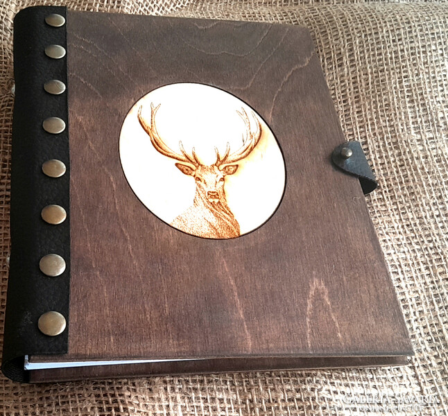 Hunting diary / album / anniversary gift / wedding gift / book / photo album / with unique graphics / engraving