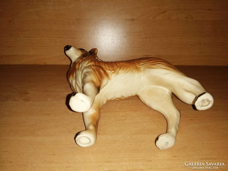Katzhütte porcelán kutya figura - 22 cm magas
