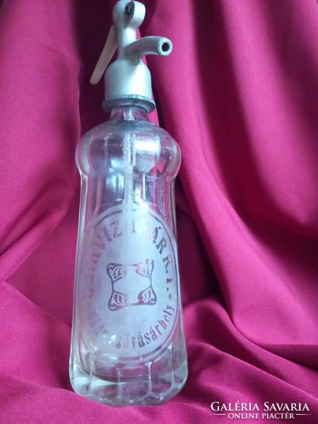 Antique soda bottle