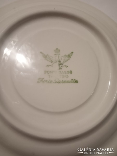 Fontebasso - Olasz  porcelán csésze alátét !