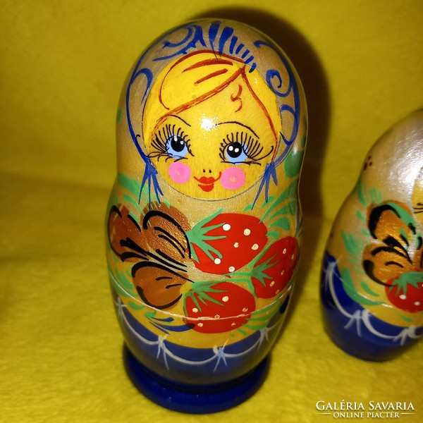 Russian matryoshka doll, hand painted.