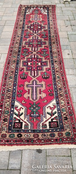 Hand-knotted antique Persian carpet negotiable