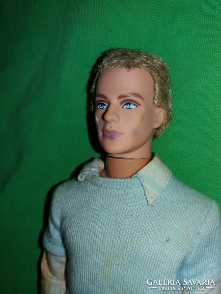 Sorszámos MATTEL 1968 a még cserélhető fejű hajas eredeti Barbie baba fiú KEN képek szerint BrÚ 3